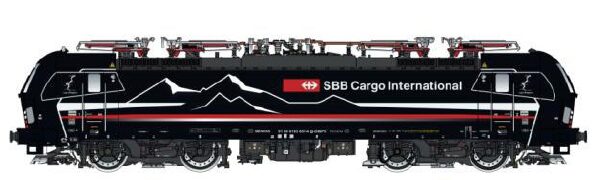 L.S. Models 17118 SBB Cargo Shadowpircer Vectron Ep VI DC